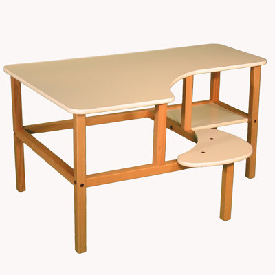 Wild Zoo Grade School Computer Desk - Trim Color: White, Finish: White at Sears.com