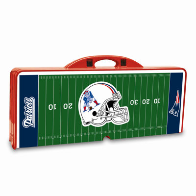 Picnic Time NFL Picnic Table Sport - Color: Red, NFL Team: New England Patriots at Sears.com
