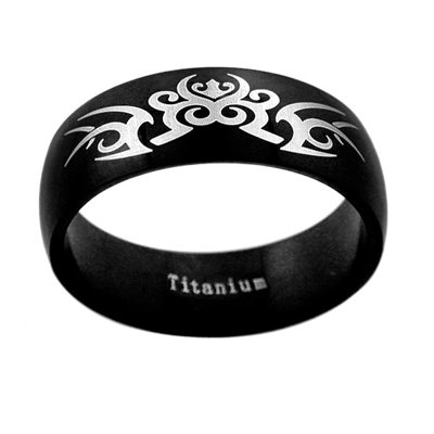 Trendbox Jewelry Band Ring with Painted Tribal Design - Size: 6 at Sears.com