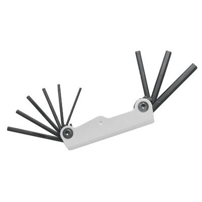 Allen HI-VIS Orange Long Fold-Ups - 644 9-pc flame orange allen hex key set 5/ 64"- at Sears.com