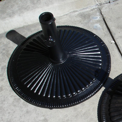 AIC Garden & Casual Free Standing Aluminum Shell Umbrella Base - Finish: Rustic Beige at Sears.com