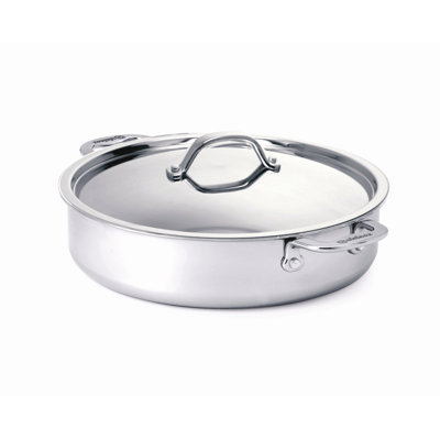 Cuisinox Elite Stainless steel Saucier - Size: 5 3/5-qt.