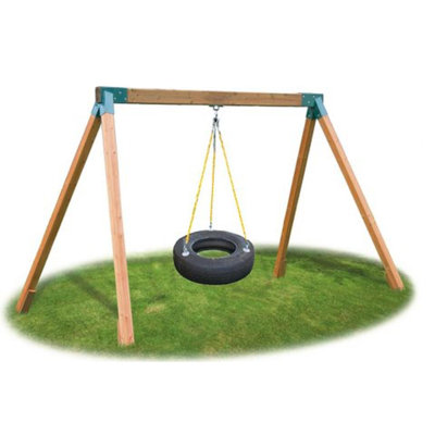 Eastern Jungle Gym Classic Cedar Tire Swing with Lumber at Sears.com