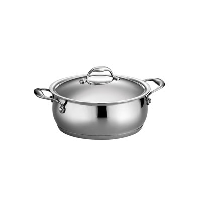 Tramontina Gourmet Domus 5 Qt Covered Dutch Oven with Tri-Ply Base