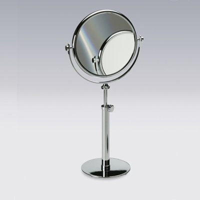 Windisch by Nameeks 16.2" Free Standing 7X Magnifying Mirror with Optical Grade Glass - Finish: Chrome at Sears.com