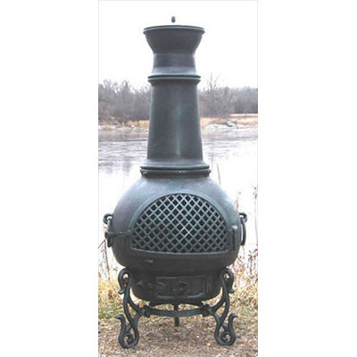 THE BLUE ROOSTER Gatsby Style Chiminea - Color: Charcoal at Sears.com