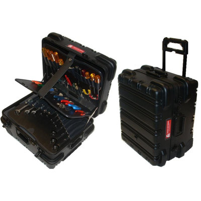 Chicago Case Military Style Wheeled Tool Case: 18 H x 15