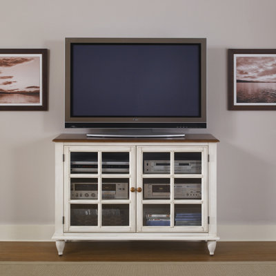 Liberty Furniture Low Country Entertainment 46" TV Stand - Finish: Linen Sand & Suntan Bronze at Sears.com
