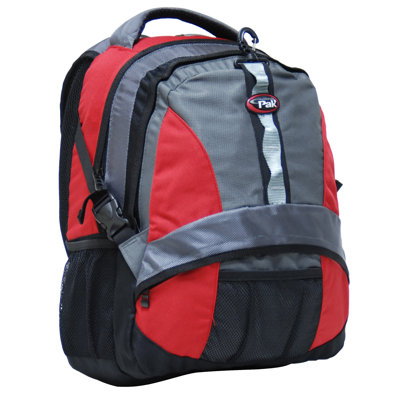 CalPak Power Pak 18" Deluxe Computer Backpack - Color: Deep Red at Sears.com