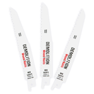 Vermont American 6" 5/8 Teeth Per Inch Demolition Reciprocating Blade  30263 at Sears.com