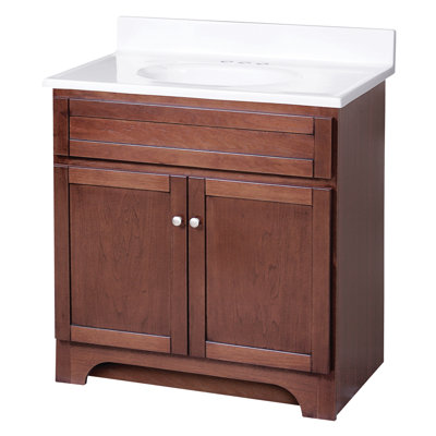 Foremost Columbia 31" Bath Vanity Combo - Finish: Cherry at Sears.com