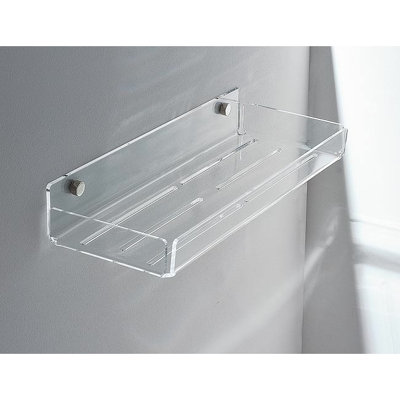 Toscanaluce by Nameeks Wall Mounted Accessory Holder - Finish: Transparent, Shelves: Three, Size: 8" at Sears.com