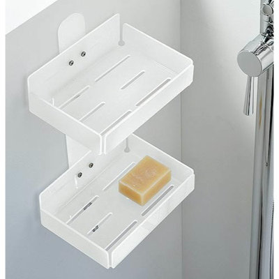 Toscanaluce by Nameeks Wall Mounted Accessory Holder - Finish: White, Shelves: Three, Size: 8" at Sears.com