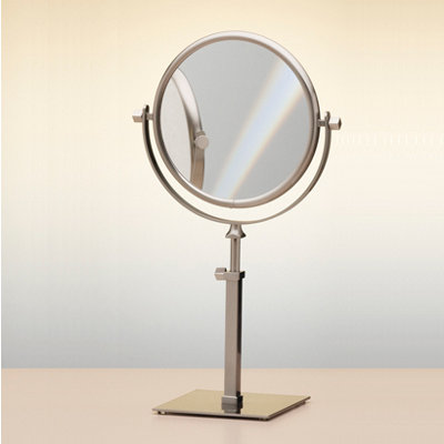 Windisch by Nameeks 14.9" Free Standing 5X Magnifying Mirror with Optical Grade Glass - Finish: Chrome at Sears.com