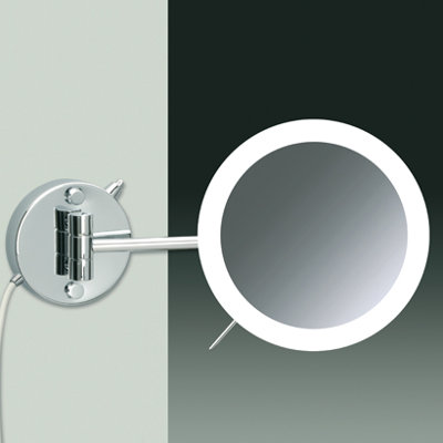 Windisch by Nameeks Wall Mount 3X Magnifying LED Mirror with Two Arm and Sensor - Finish: Chrome at Sears.com