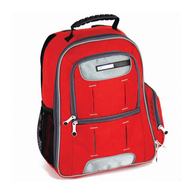 CalPak Orbit 18" Deluxe Laptop Backpack - Color: Deep Red at Sears.com