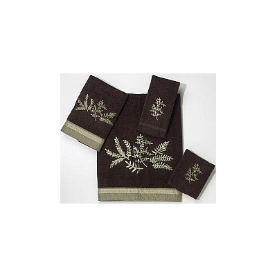 Avanti Linens Greenwood 4 Piece Towel Set - Color: Java at Sears.com