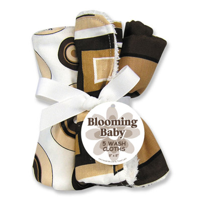 Trend Lab Hot Cocoa Five Piece Terry Wash Cloth Set at Sears.com