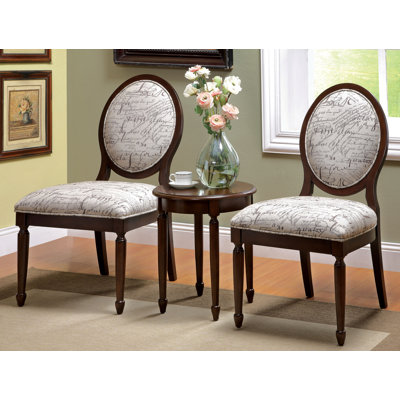 Hokku Designs Quincy 3 Piece Cotton Slipper Chair and Table Set at Sears.com