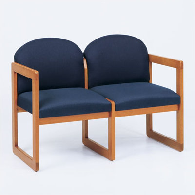 Lesro Classic Two Seats - Finish: Medium, Material: Renaissance Wineberry Vinyl at Sears.com