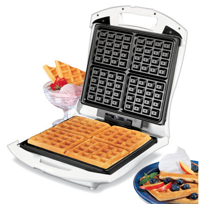 Hamilton Beach Four Square Belgian Waffle Maker at Sears.com