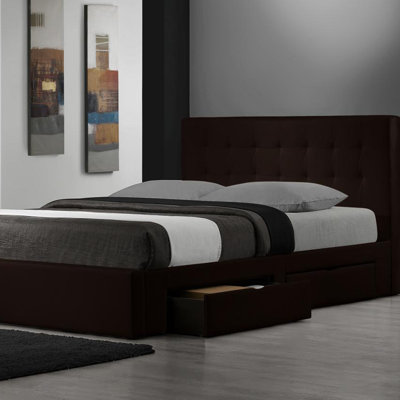 DG Casa Belmont Storage Platform Bed - Size: Queen, Finish: Brown at Sears.com