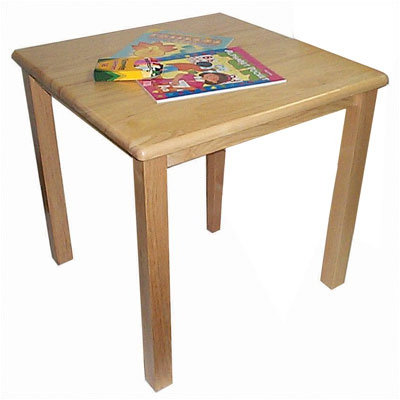 Ecr4Kids Kids Table - Leg Height: 18", Size: 24" Square at Sears.com