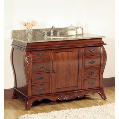 Lanza 48" Sink Bathroom Vanity in Warm Patina at Sears.com