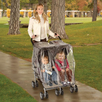 Jeep Baby Products Side by Side Stroller Weather Cover Shield at Sears.com