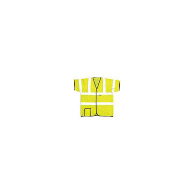 occunomix OccuLux Yellow High Visibility Short Sleeve Mesh Vest With 2" 3MScotchlite Reflective Tape, Hoop And Loop Closure at Sears.com