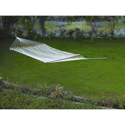 Twotree Hammocks Large Polyester Rope Hammock - Color: Green at Sears.com