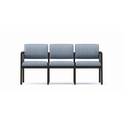 Lesro Lenox Three Seat Sofa with Open Back - Frame Finish: Natural, Fabric: Axis - Paprika at Sears.com