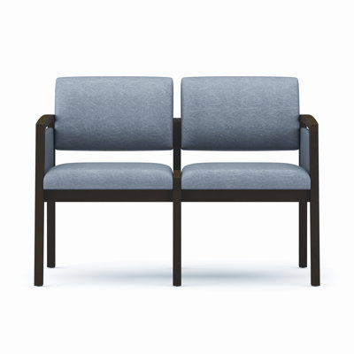 Lesro Lenox Two Seat Sofa - Frame Finish: Mahogany, Fabric: Axis - Paprika at Sears.com