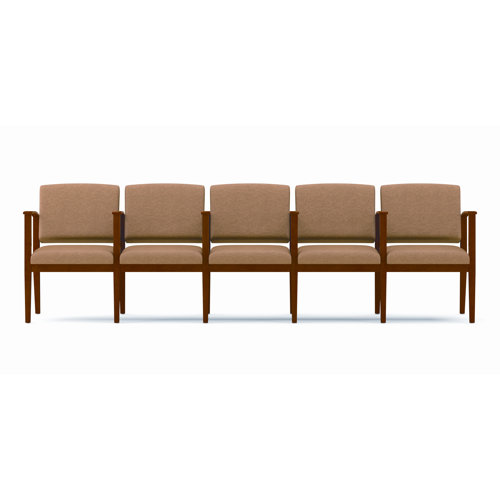 Lesro Amherst Five Seats Sofa - Fabric: Axis - Paprika, Frame Finish: Natural, Arms: Center Arm Included at Sears.com