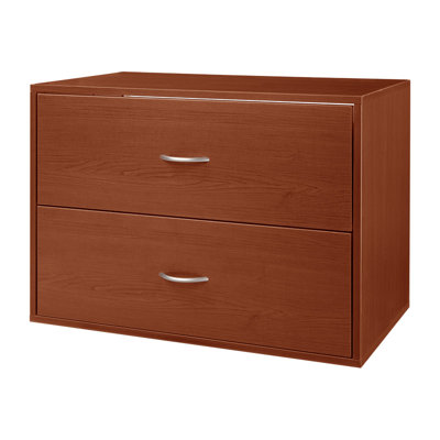 freedomRail Big O-Box 2 Drawer Storage Unit - Color: Cherry at Sears.com