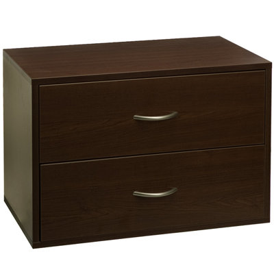 freedomRail Big O-Box 2 Drawer Storage Unit - Color: Chocolate Pear at Sears.com