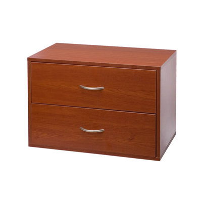freedomRail O-Box 2 Drawer Storage Unit - Color: Cherry at Sears.com