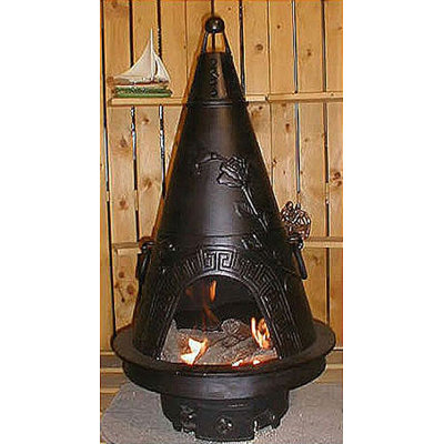 THE BLUE ROOSTER Garden Style Chiminea - Finish: Charcoal at Sears.com
