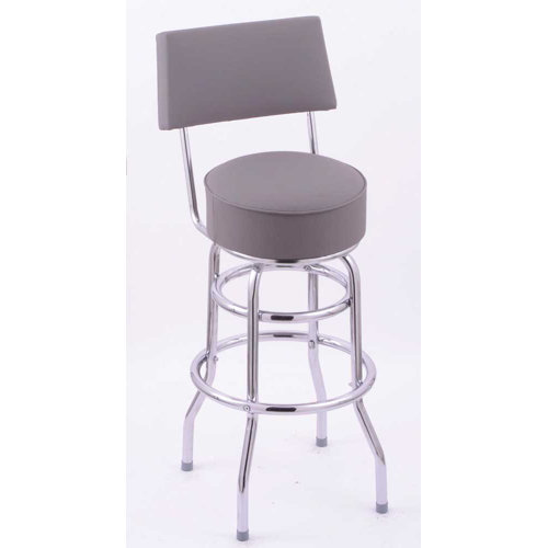 Holland Bar Stool Classic C7C4 Swivel Bar Stool - Height: 30", Seat Type: Vinyl - Grade 1 - Allante Teak at Sears.com