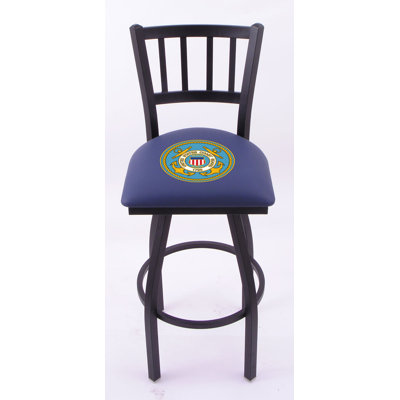 Holland Bar Stool US Military Jailhouse-Back Barstool  - Size: 30" Height, Team: United States Coast Guard at Sears.com