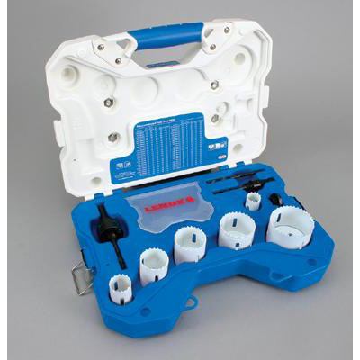 Lenox White Tools Bi-Metal Hole Saw Kit (7/8", 1 1/8", 1 3/8", 1 3/4", 2", 2 1/2", 2 Arbors, One Pilot Drill And One Arbor Adapter) at Sears.com