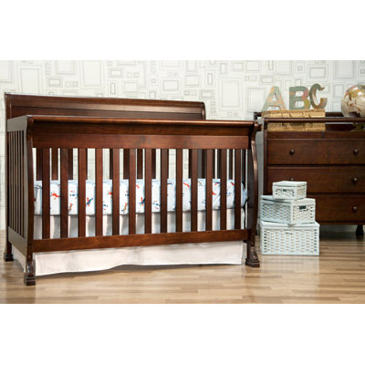 DaVinci Kalani 4 in 1 Convertible Crib with Toddler Rail in Espresso at Sears.com