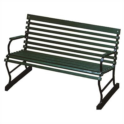 Algoma Net Company Traditional Wood and Metal Garden Bench - Size: 48" at Sears.com