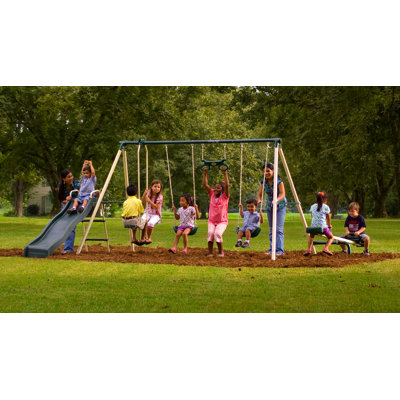 FLEXIBLE FLYER Backyard Fun Swing Set at Sears.com