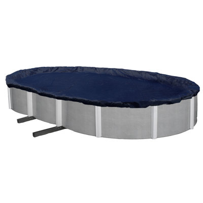 Dirt Defender Oval Above Ground Pool Winter Cover - Pool Size: 15' x 30' Oval