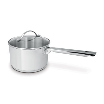 Cuisinox Deluxe Stainless Steel Saucepan with Lid - Capacity: 2-qt.