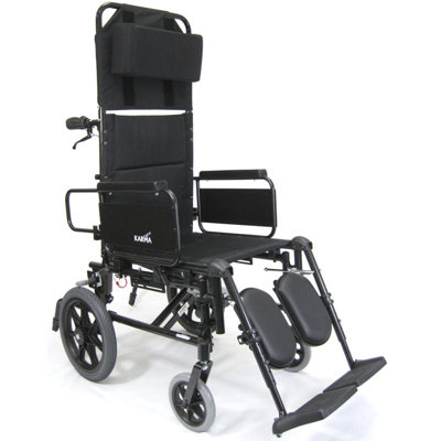 KARMAN HEALTHCARE Ultralight Reclining Transport Chair - Seat Width: 22" at Sears.com