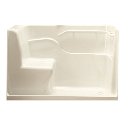 American Standard Left Hand Acrylic Seated Shower - Color: White at Sears.com