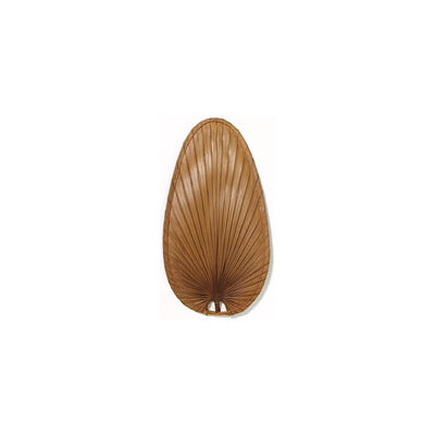 Fanimation Narrow Oval Natural Palm Leaf Indoor Ceiling Fan Blade (Set of 5) - Finish: Red/brown at Sears.com