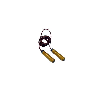 Amber Leather Jump Rope with Wooden Handles and Bearing - Size: 9" at Sears.com